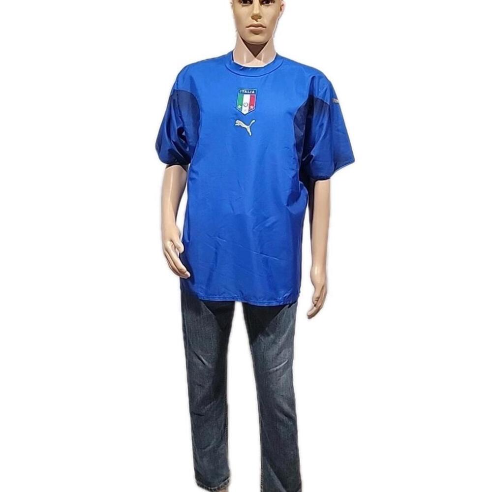 Italy 2006 Home Training Football Shirt XL Soccer Jersey Puma Neil Barrett  #C